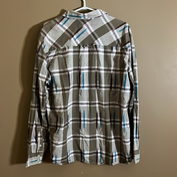 Patterned long sleeve dress shirt buttons l2 - Picture 4 of 4